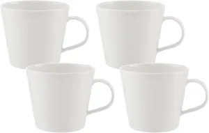 Royal Doulton 1815 Pure 13.5 OZ, Set of 4 Mugs, 13.5oz, White