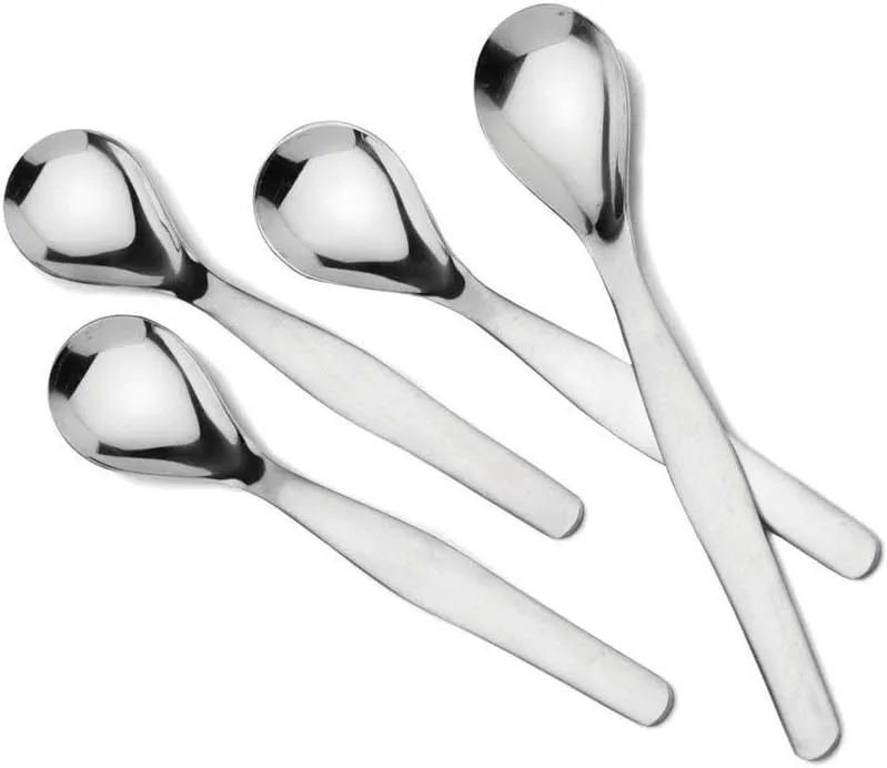 RSVP Endurance Stainless Steel Egg Spoon, Set of 8