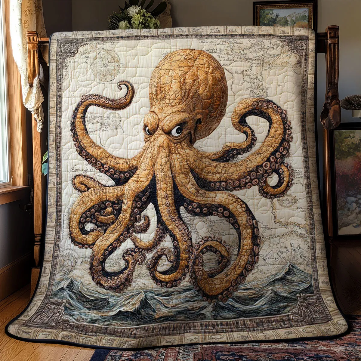 Rynx | Stormy Octopus Blanket