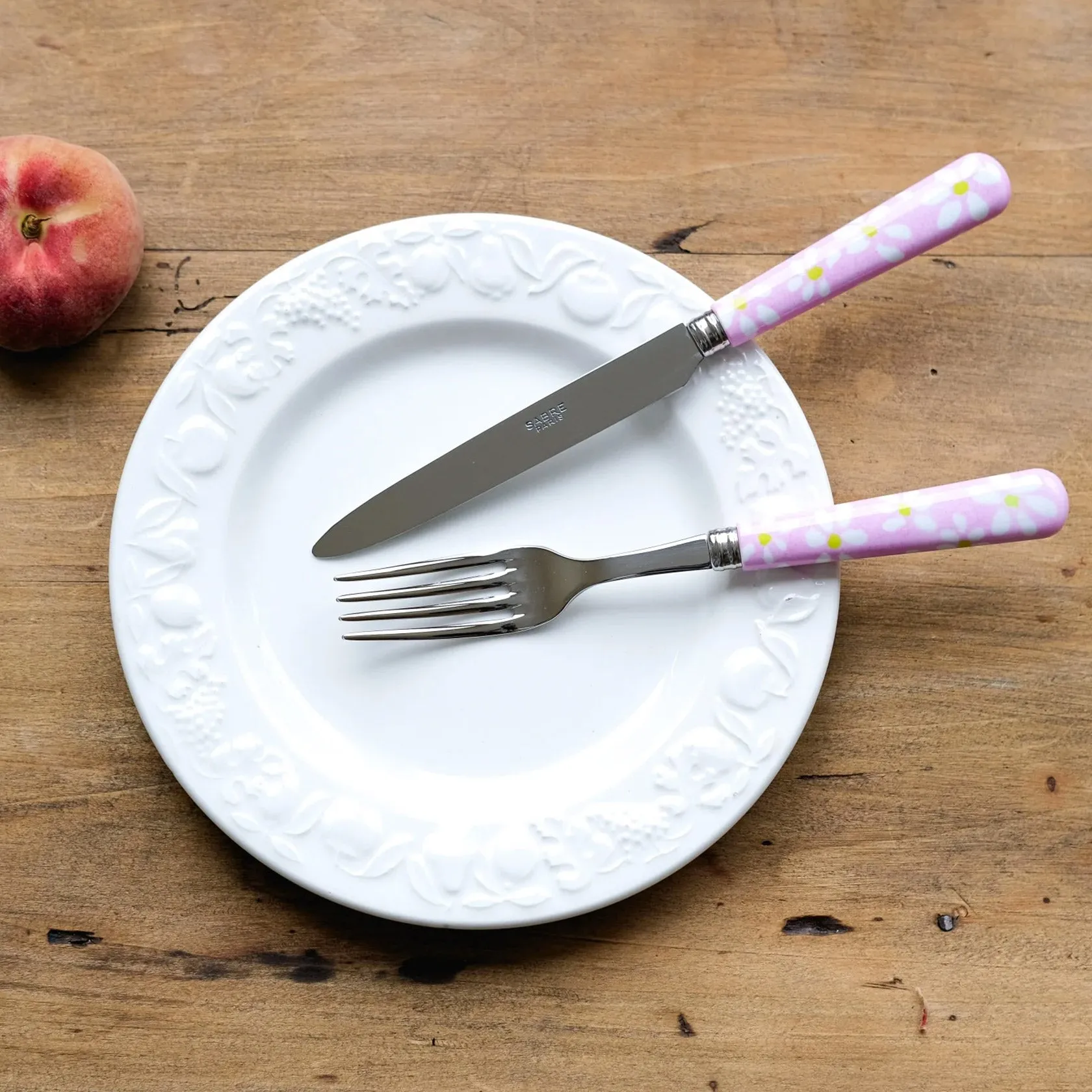 Sabre Daisy Pink 4 Pieces Cutlery Set, 033
