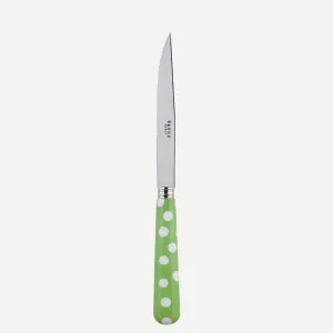 Sabre White Dots Garden Green 23cm Steak Knife