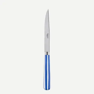 Sabre White Stripe Lapis Blue 23cm Steak Knife