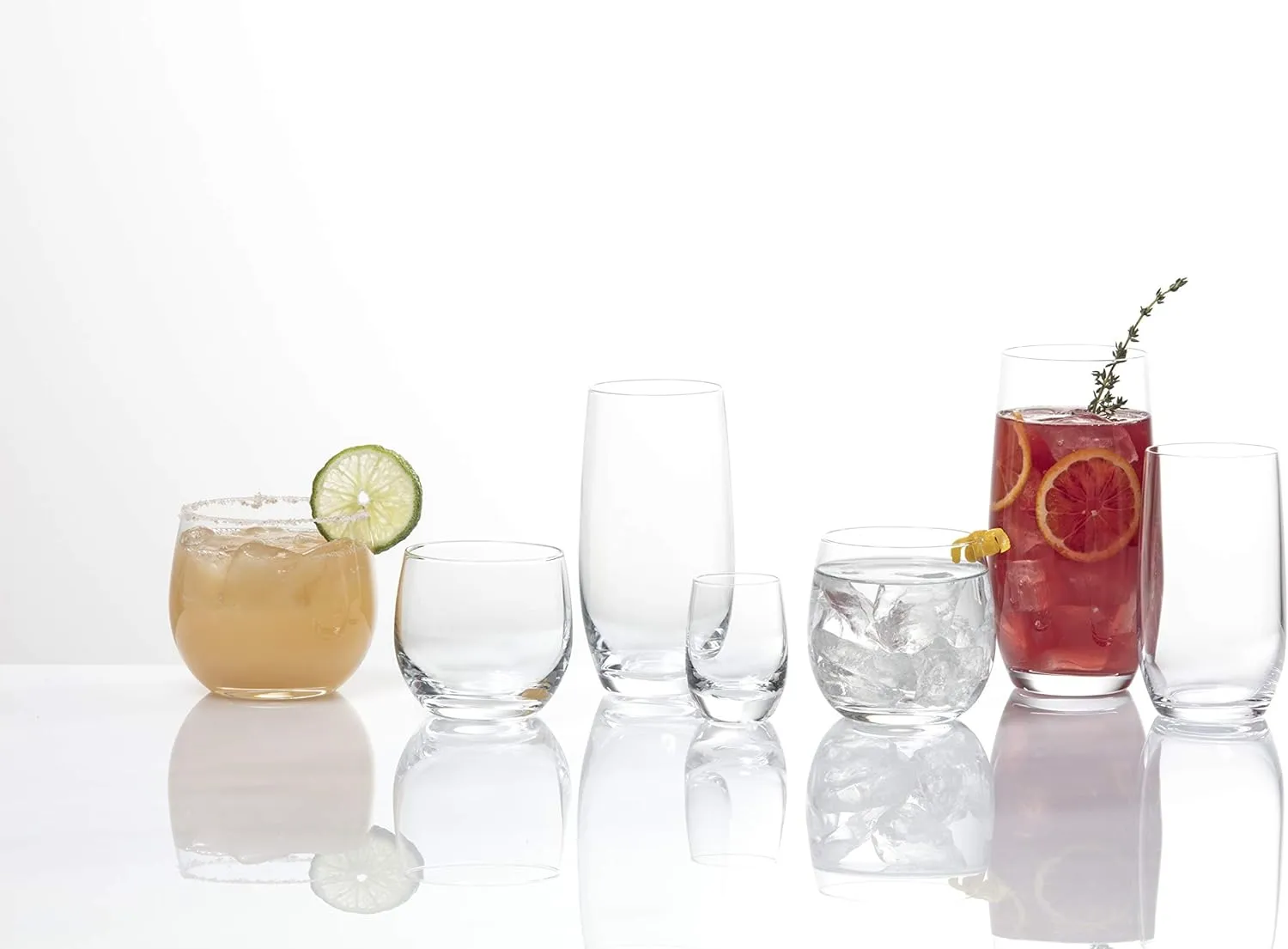 Schott Zwiesel Tritan Crystal Glass Banquet Barware Collection Beer Tumbler/Highball Cocktail Glass, 11.2-Ounce, Set of 6