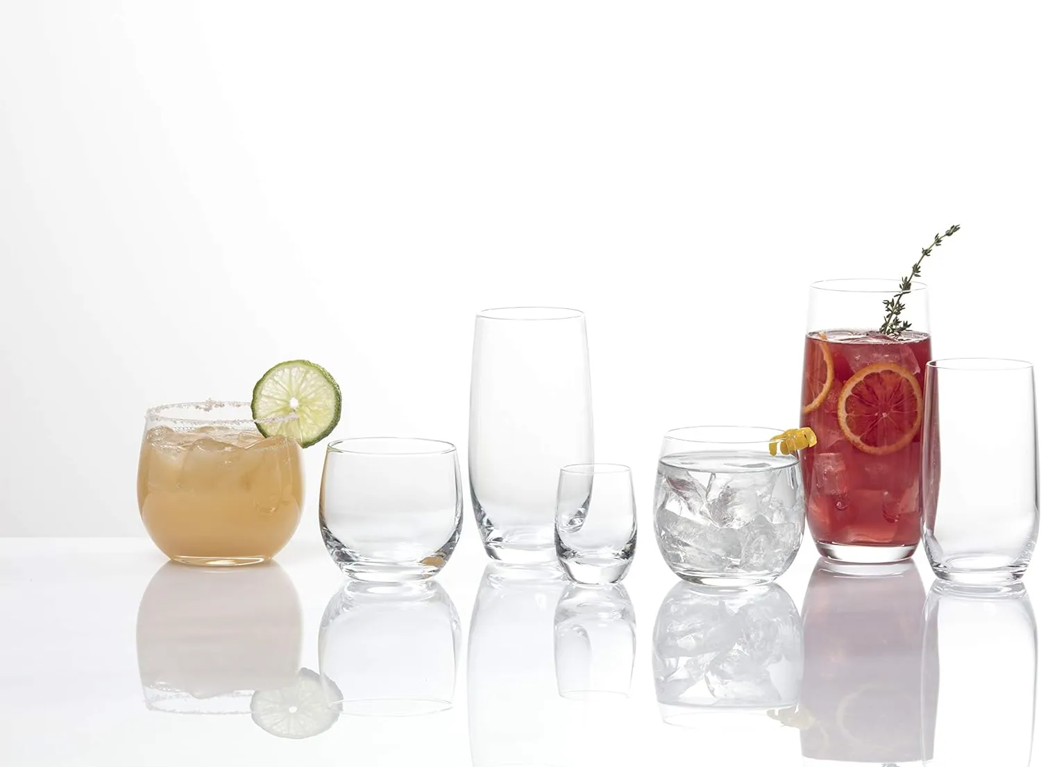 Schott Zwiesel Tritan Crystal Glass Banquet Barware Collection Beer Tumbler/Long Drink Cocktail Glass, 14.5-Ounce, Set of 6
