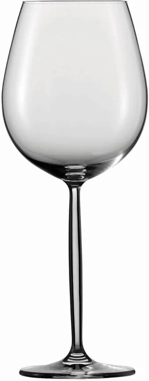 Schott Zwiesel Tritan Crystal Glass Diva Stemware Collection Burgundy Red Wine Glass, 15-1/2-Ounce, Set of 6