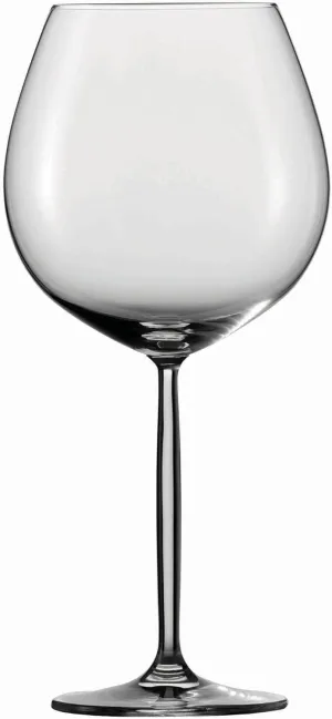 Schott Zwiesel Tritan Crystal Glass Diva Stemware Collection Claret Burgundy Red Wine Glass, 28.4-Ounce, Set of 6