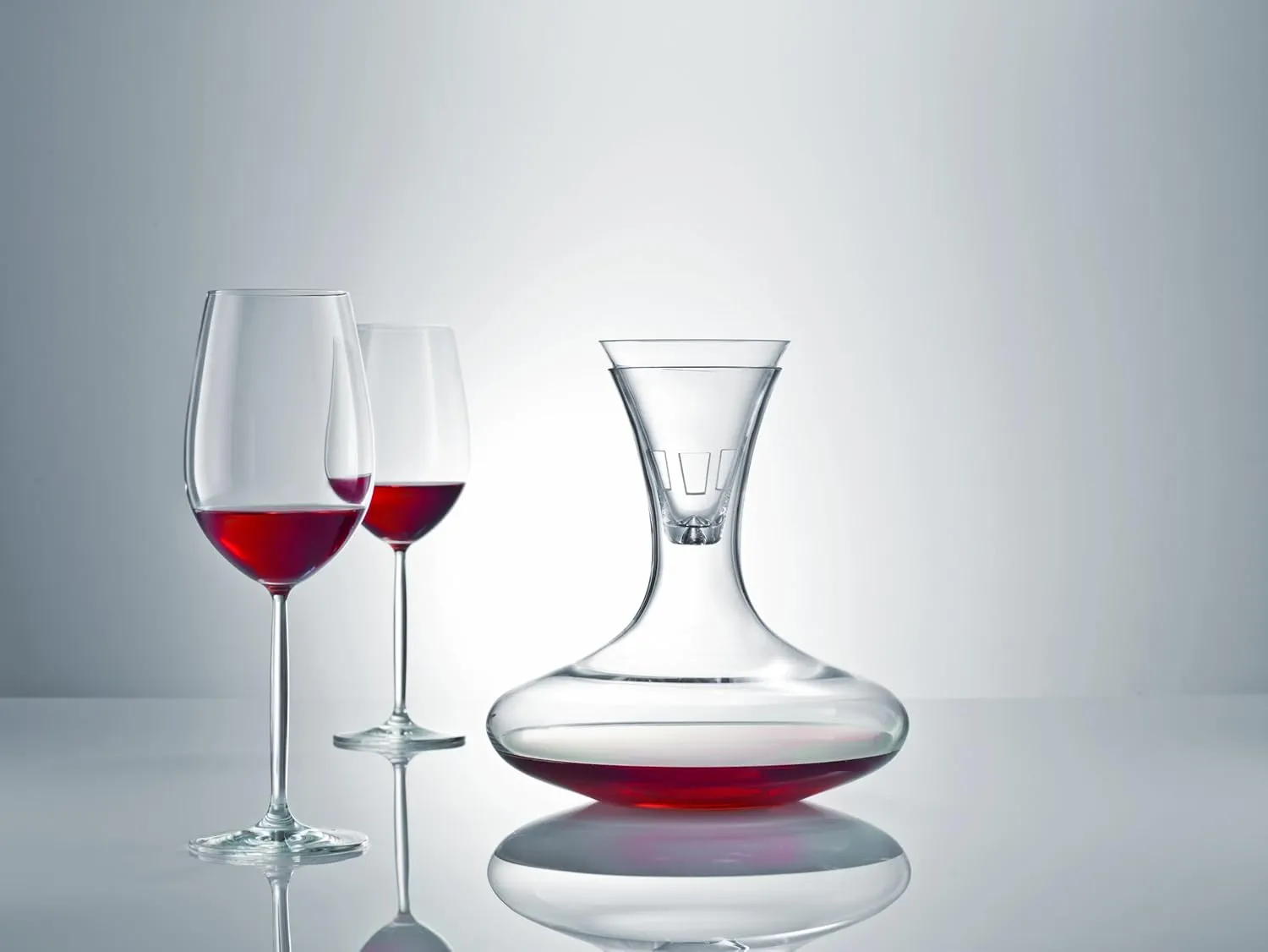 Schott Zwiesel Tritan Crystal Glass Diva Stemware Collection Claret/Bordeaux Goblet, Red Wine Glass, 26-Ounce, Set of 6
