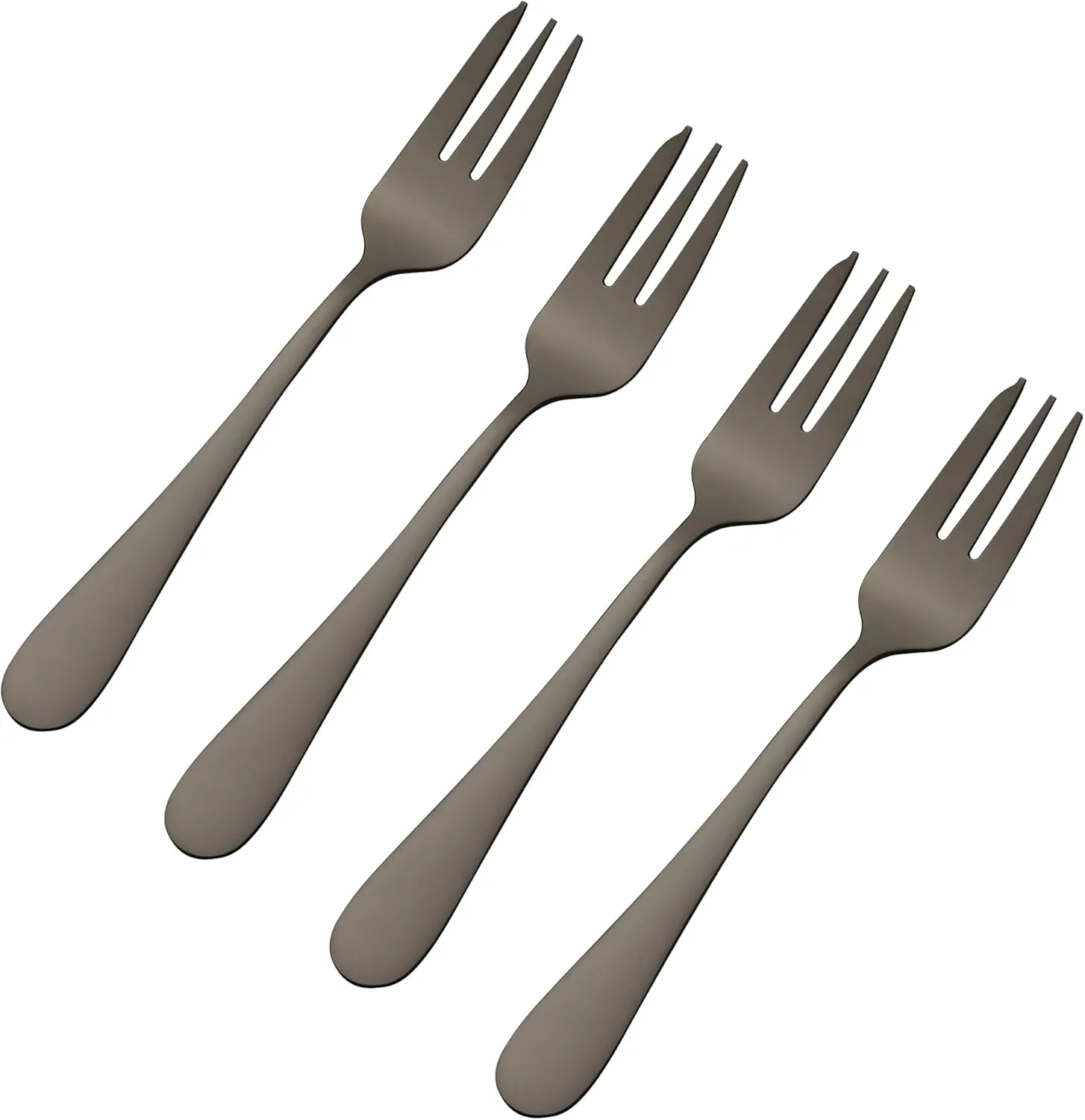 Select 4-Piece Pastry Fork Set | Grey