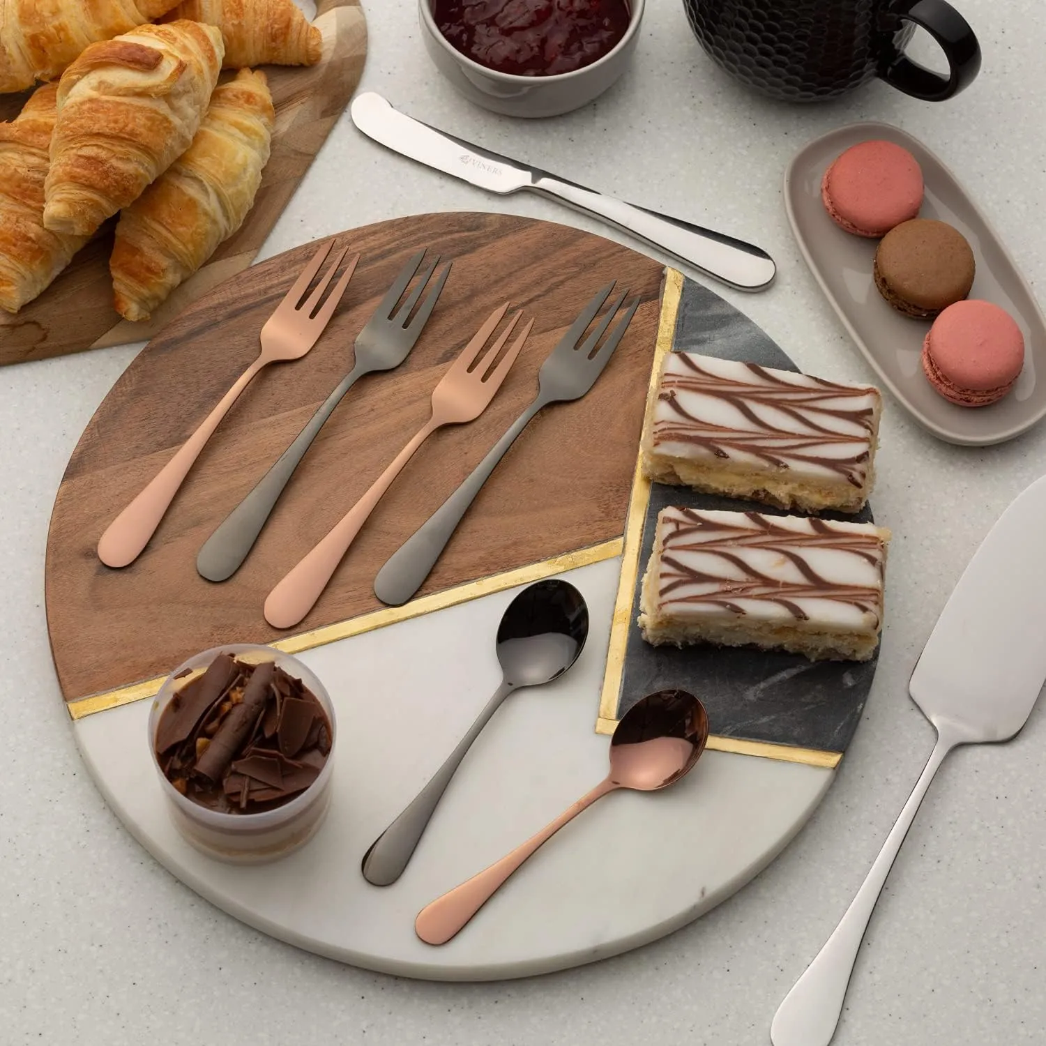 Select 4-Piece Tea Spoon Set | Grey