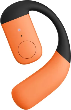 Single Bluetooth One Ear Earbud Open Ear Bud Air Bone Conduction Earbud Earless Out of Ear Headphones Bluetooth Wireless Earpiece with Earhook OWS Open Ear Bud Wireless Ear Hanging Bluetooth Headset
