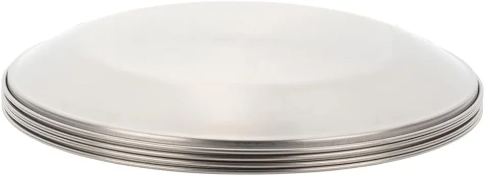 Snow Peak Tableware Set Family, 16 pcs, TW-021, Stainless Steel, Lightweight for Camping Everyday Use, Made in Japan, Lifetime Product Guarantee