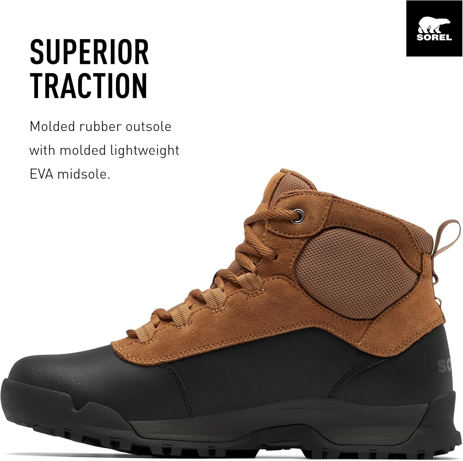 Sorel Men's Buxton Lite Lace Waterproof Boots