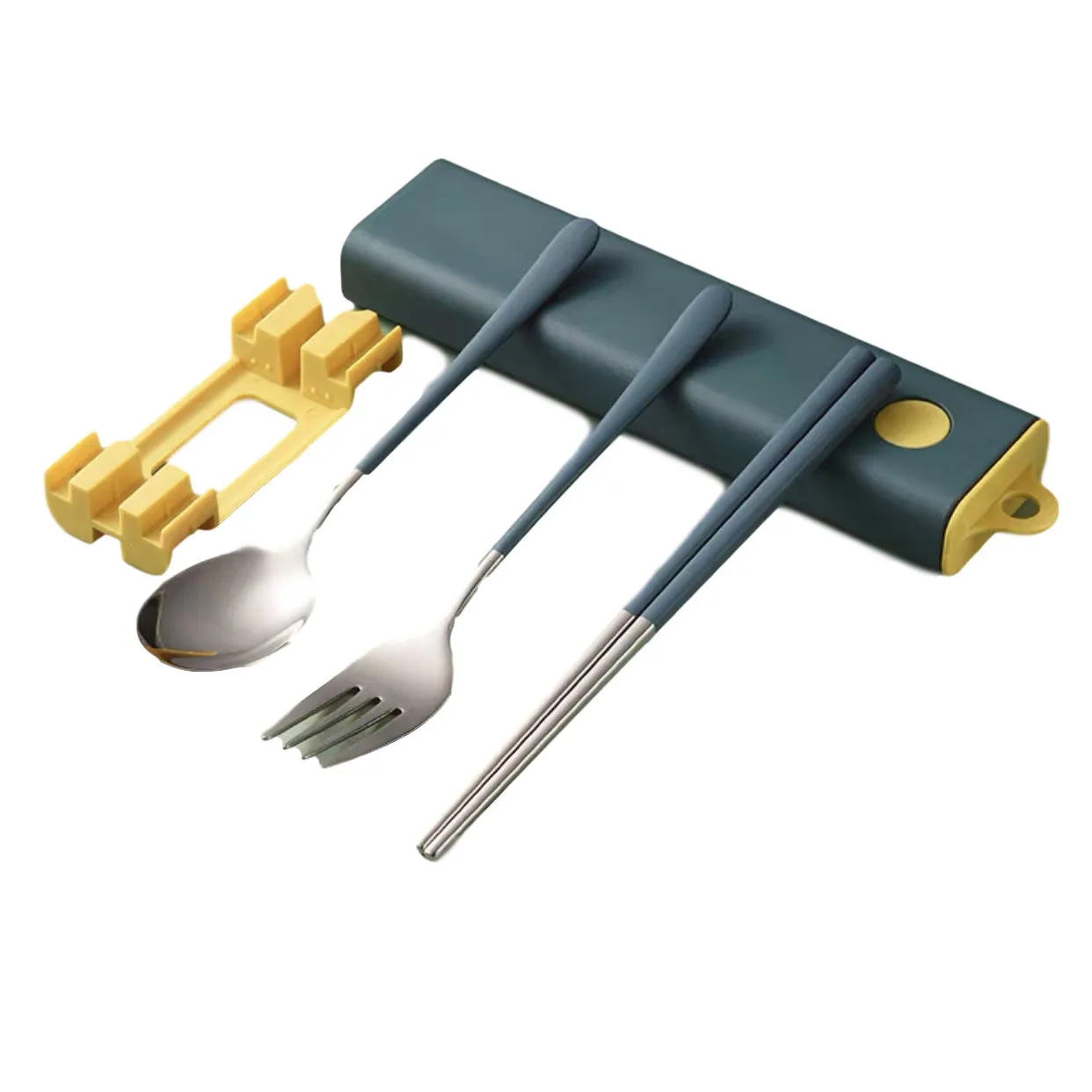 Stainless steel tableware set
