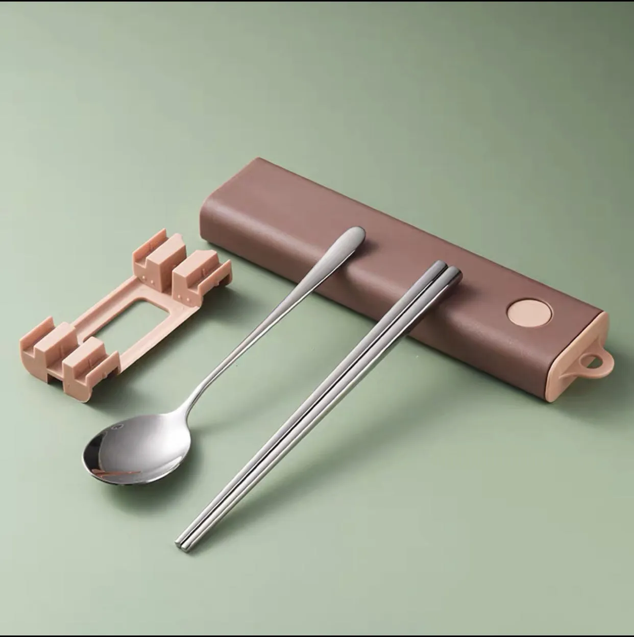 Stainless steel tableware set