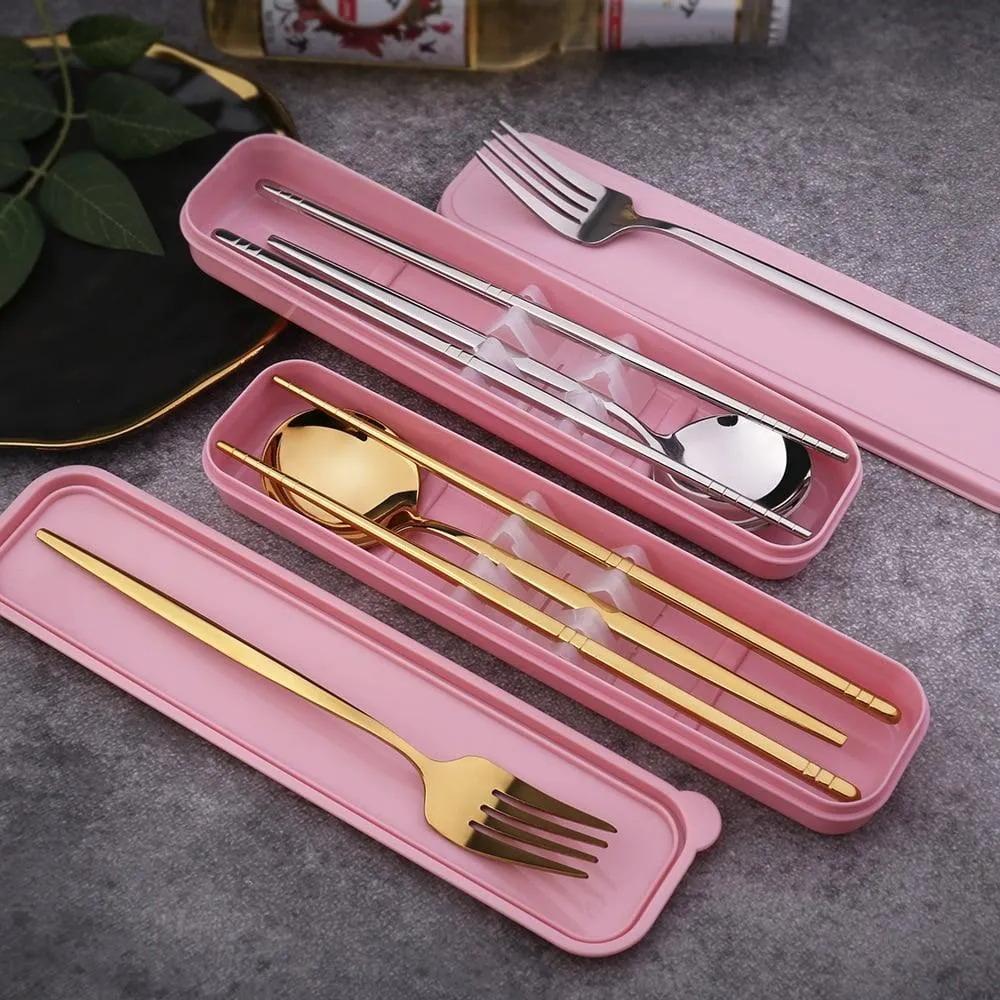 Stainless Steel Tableware Set