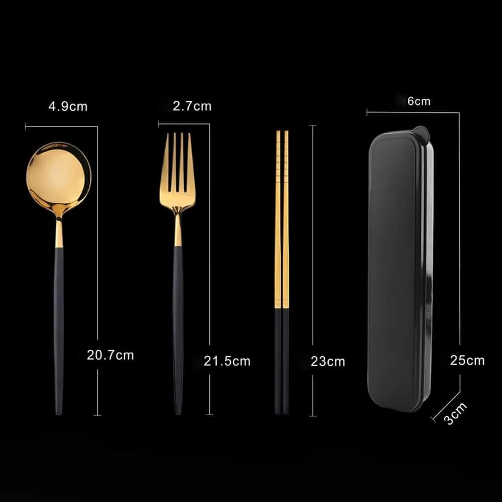 Stainless Steel Tableware Set