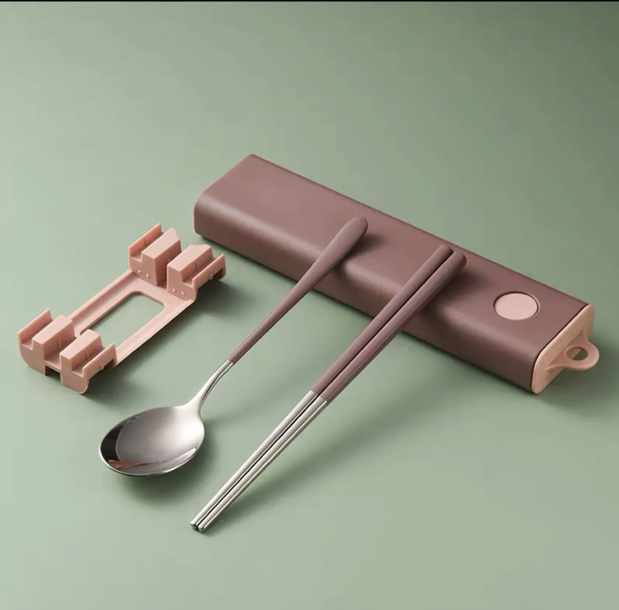 Stainless steel tableware set