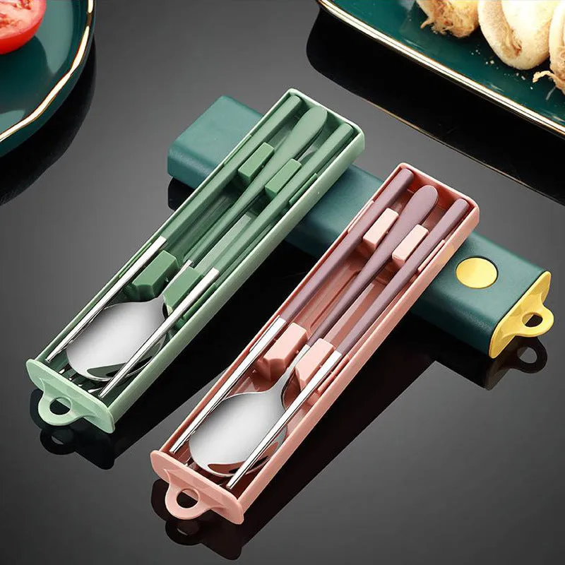 Stainless steel tableware set