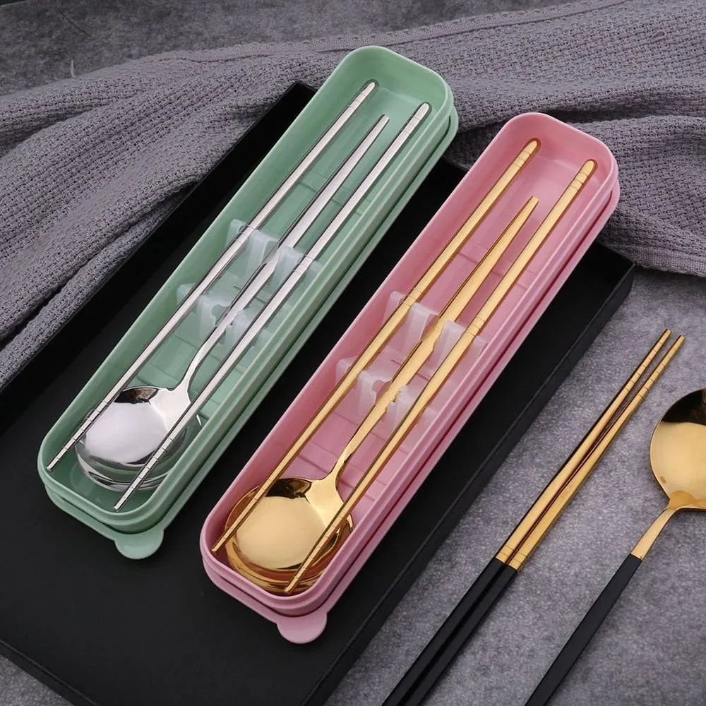 Stainless Steel Tableware Set
