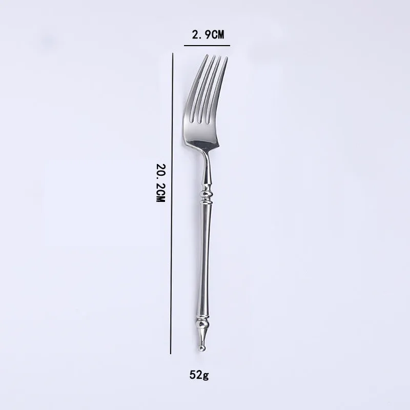 Stainless Steel Tableware Western Food Knife Fork Spoon Steak Knife Tableware