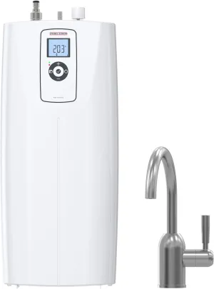 Stiebel Eltron UltraHot Plus Hot Water Dispenser with Brushed Nickel Mono-Tap Faucet Bundle