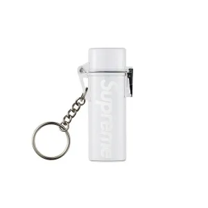 Supreme Waterproof Lighter Case Keychain- Clear