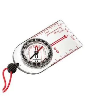 Suunto A-10 Compass with Inch Scale - Jewel Bearing - Declination Correction