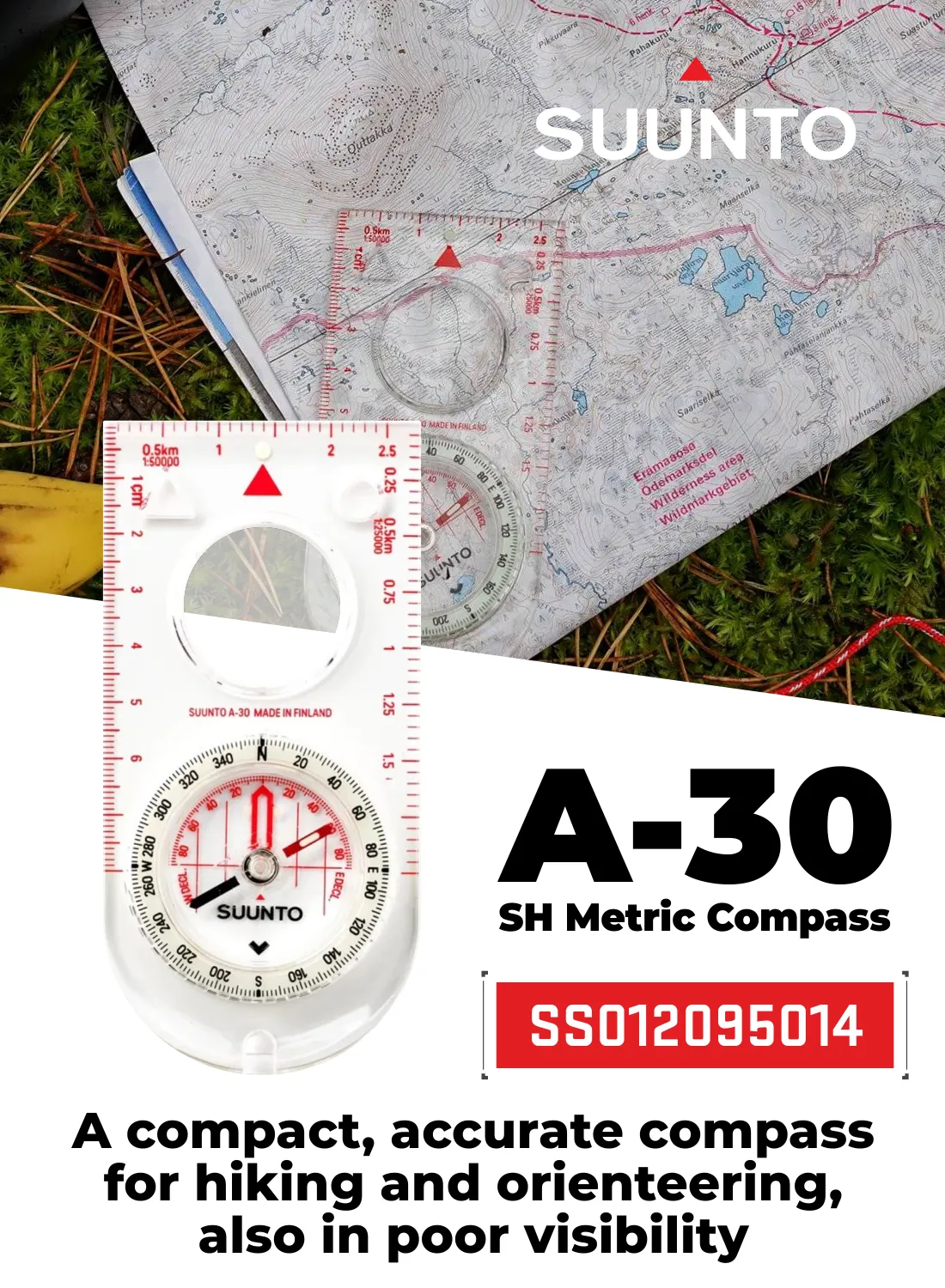Suunto A-30 SH Metric Compass (SS012095014)