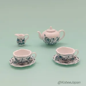 Tableware Collection 2 Tea Set For Dollhouse Re-ment