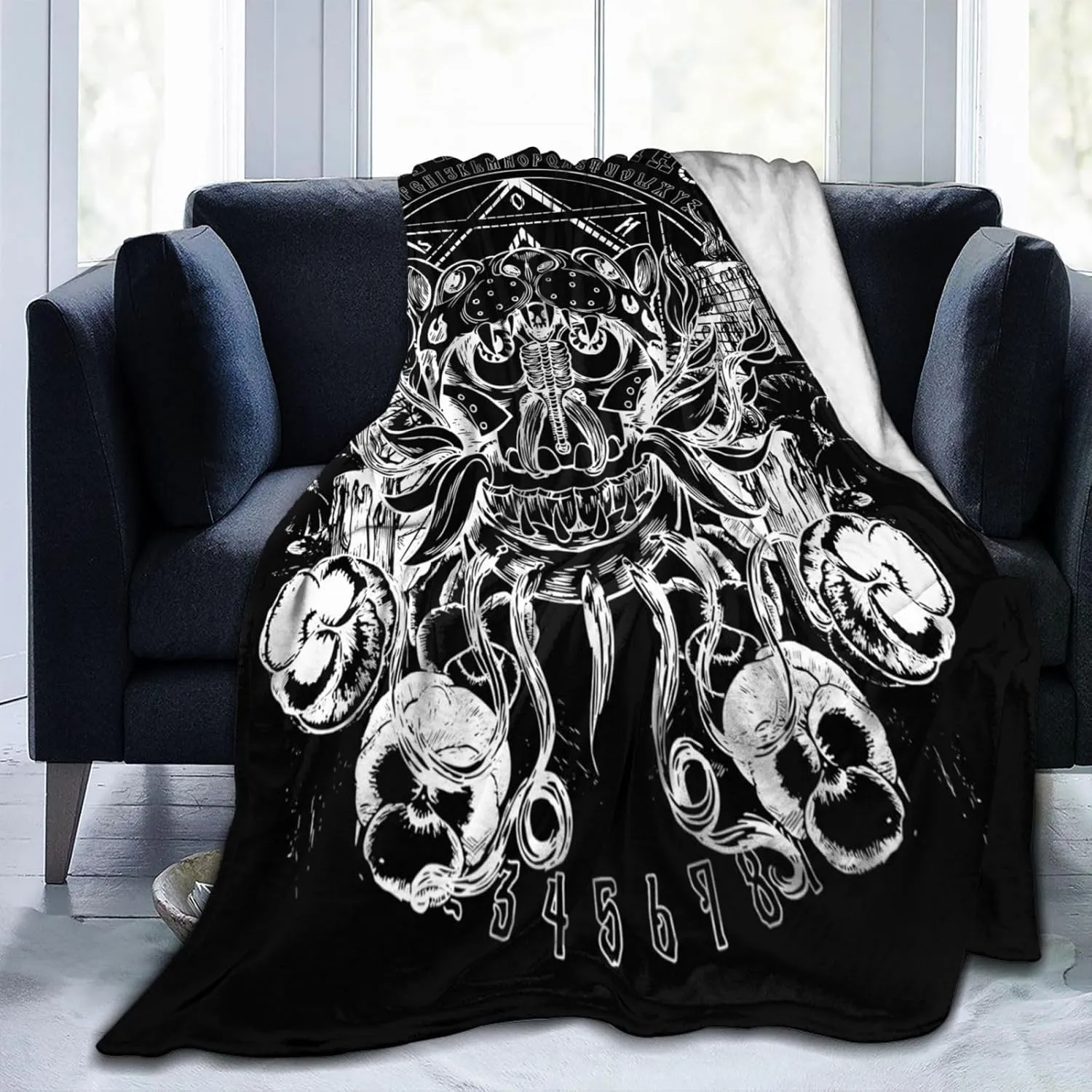 The Mars Volta Blanket Flannel Fleece Printed Throw Blankets Ultra Soft Micro Warm Blanket for All Season Bedding Chair Sofa Couch Bed 50"x40"