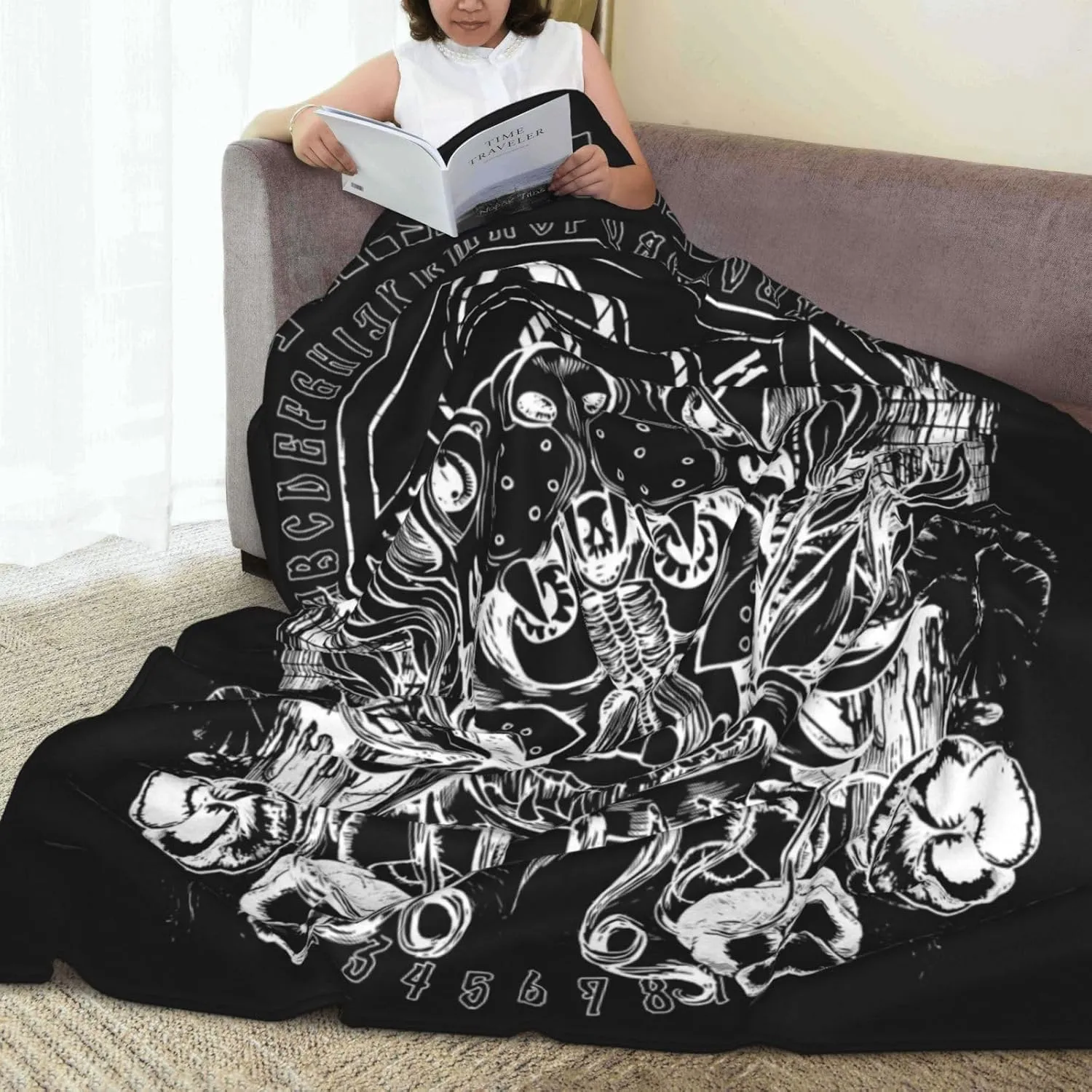 The Mars Volta Blanket Flannel Fleece Printed Throw Blankets Ultra Soft Micro Warm Blanket for All Season Bedding Chair Sofa Couch Bed 50"x40"