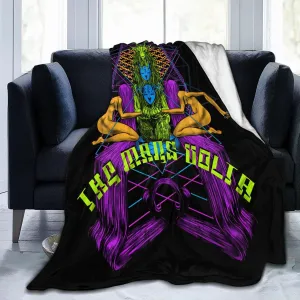 The Mars Volta Blanket Flannel Fleece Printed Throw Blankets Ultra Soft Micro Warm Blanket for All Season Bedding Chair Sofa Couch Bed 50"x40"