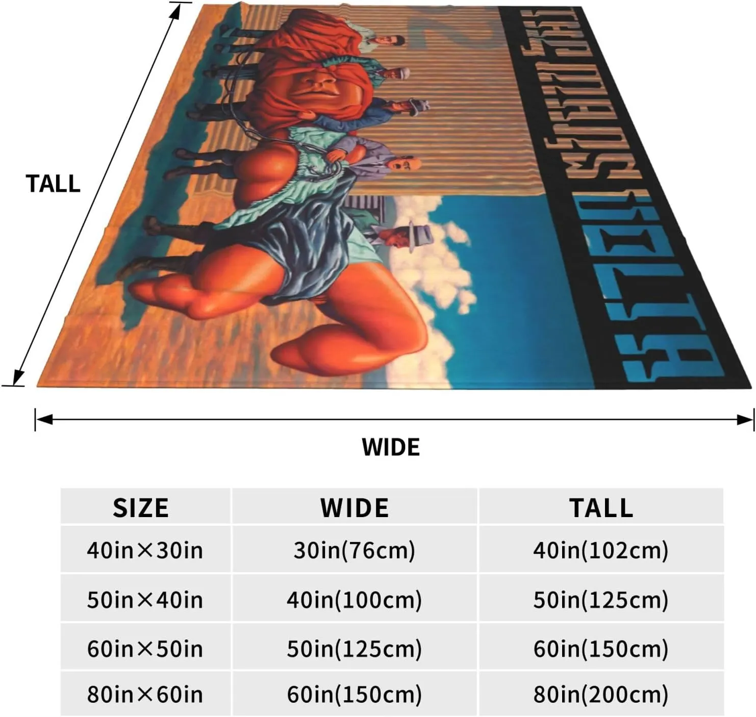 The Mars Volta Blanket Flannel Fleece Printed Throw Blankets Ultra Soft Micro Warm Blanket for All Season Bedding Chair Sofa Couch Bed 50"x40"