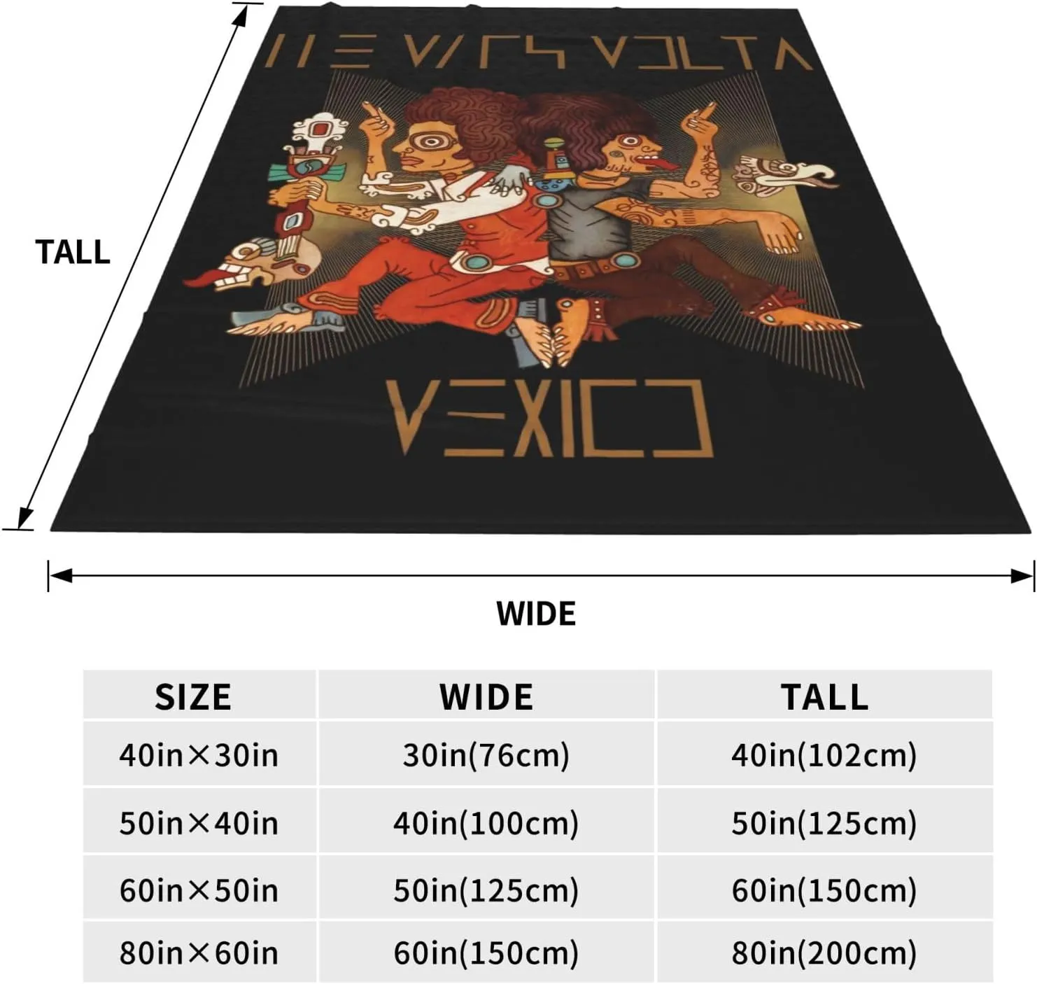 The Mars Volta Blanket Flannel Fleece Printed Throw Blankets Ultra Soft Micro Warm Blanket for All Season Bedding Chair Sofa Couch Bed 50"x40"