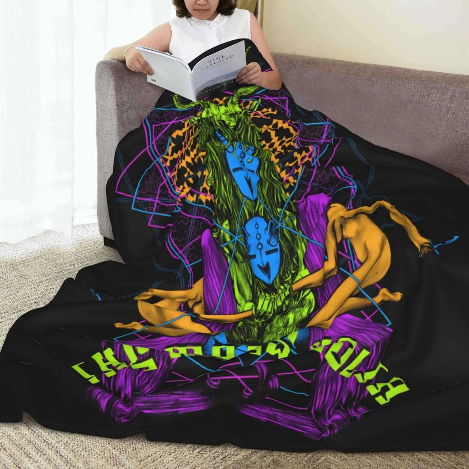 The Mars Volta Blanket Flannel Fleece Printed Throw Blankets Ultra Soft Micro Warm Blanket for All Season Bedding Chair Sofa Couch Bed 50"x40"