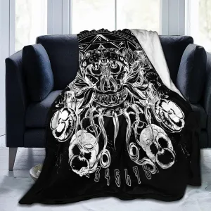 The Mars Volta Blanket Flannel Fleece Printed Throw Blankets Ultra Soft Micro Warm Blanket for All Season Bedding Chair Sofa Couch Bed 50"x40"