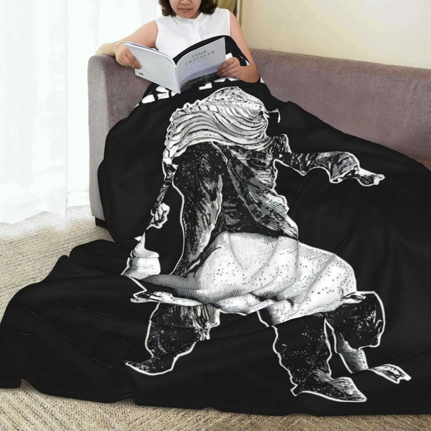 The Mars Volta Blanket Flannel Fleece Printed Throw Blankets Ultra Soft Micro Warm Blanket for All Season Bedding Chair Sofa Couch Bed 50"x40"