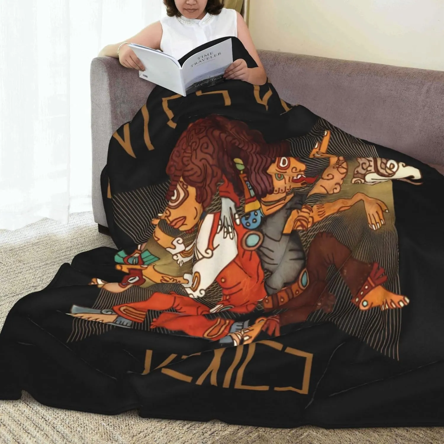 The Mars Volta Blanket Flannel Fleece Printed Throw Blankets Ultra Soft Micro Warm Blanket for All Season Bedding Chair Sofa Couch Bed 50"x40"