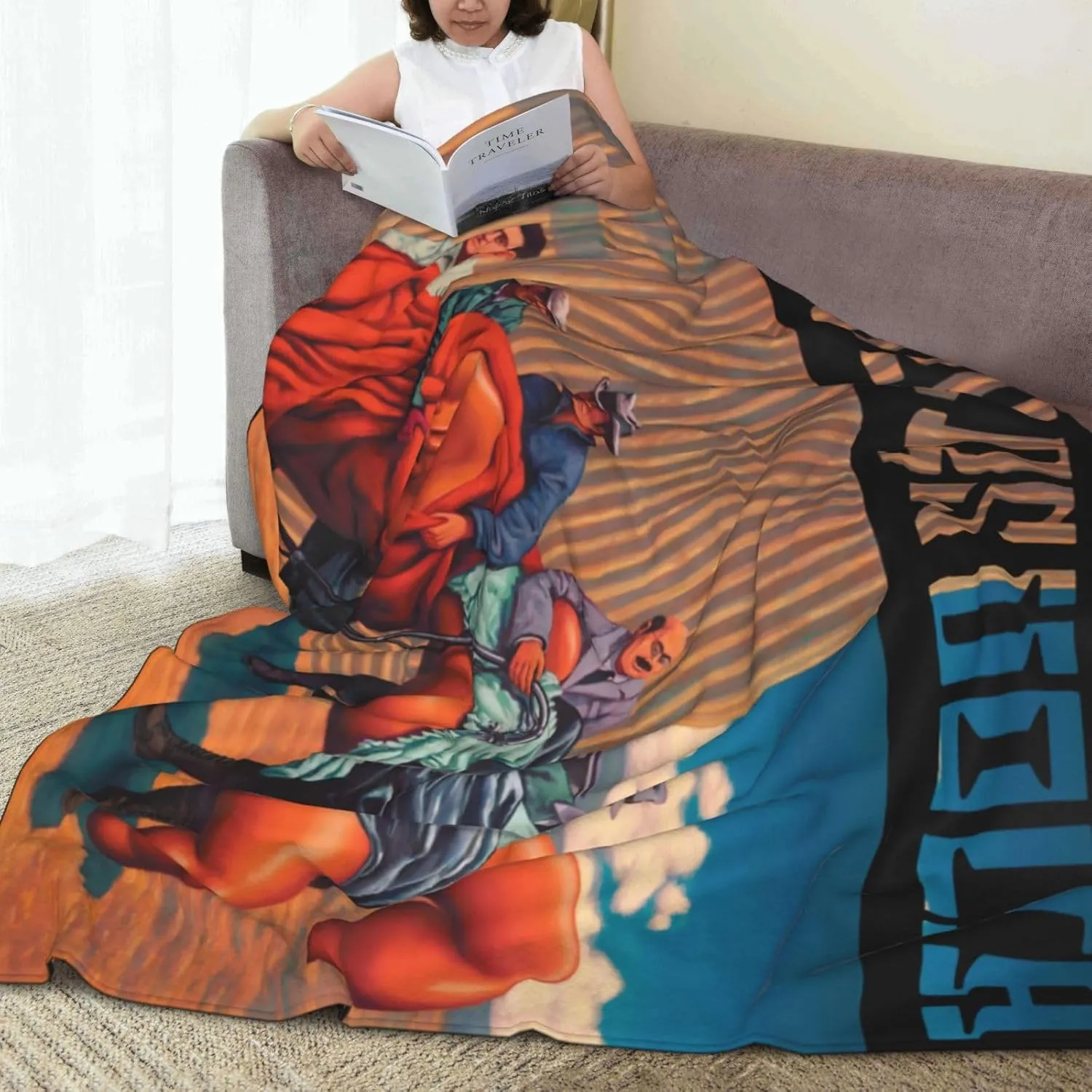 The Mars Volta Blanket Flannel Fleece Printed Throw Blankets Ultra Soft Micro Warm Blanket for All Season Bedding Chair Sofa Couch Bed 50"x40"