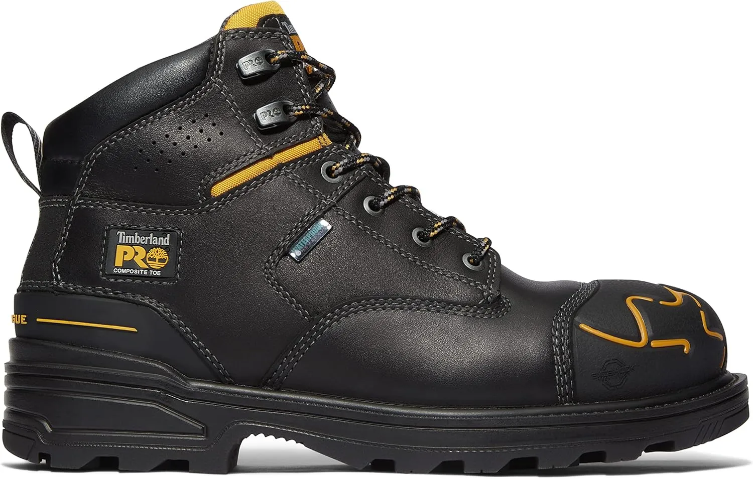 Timberland PRO Men's Magnitude 6 Inch Composite Safety Toe Puncture Resistant Waterproof Industrial Work Boot