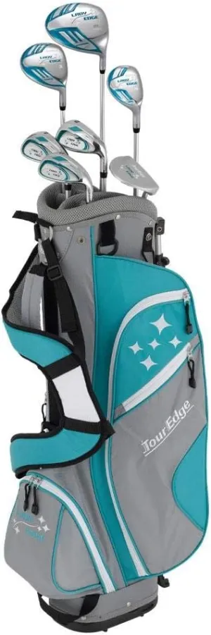 Tour Edge Golf Lady Edge Full Set W/Stand Bag