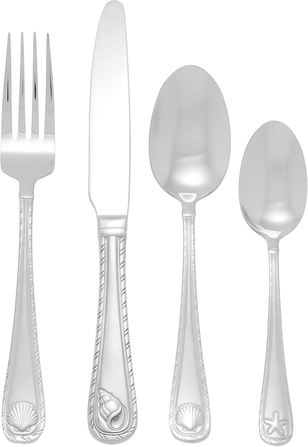 Towle Antigua 16-Piece Flatware Set, Stainless Steel
