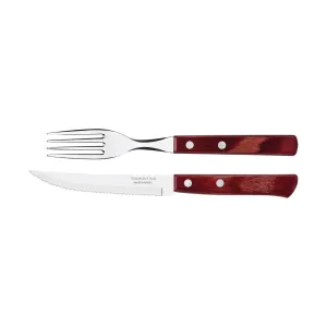 Tramontina Churrasco Polywood Red Tableware Set - 12Pcs