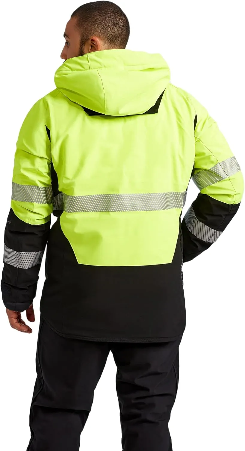 TRUEWERK Men's Work Coat - S4 Tower Winter Parka Workwear, Water-Resistant, Windproof Jacket with 4-Way Stretch