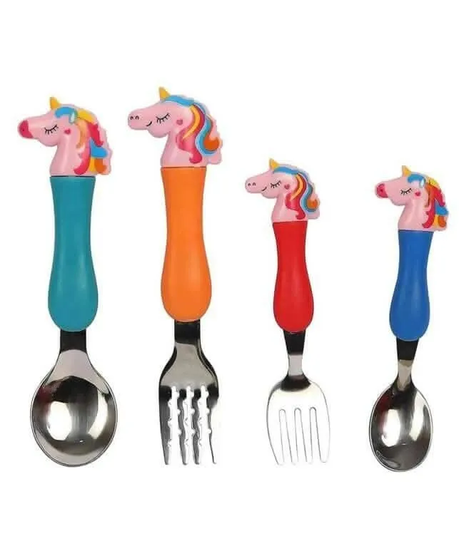 Unicorn Tableware Spoon Fork Set