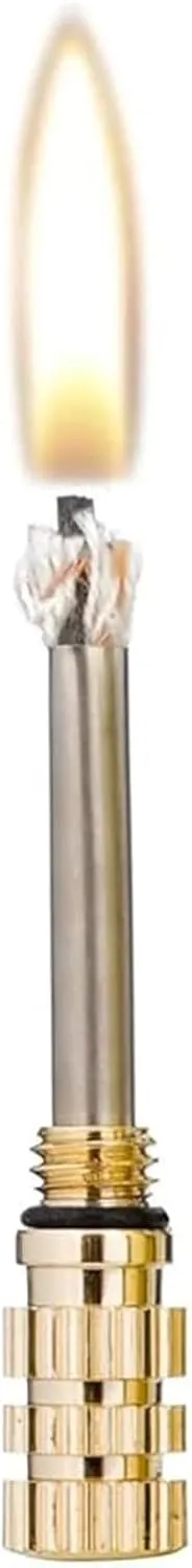 Vintage Lighter Permanent Matches, Vintage Brass Lighter, Kerosene Lighter, Liquid refillable, Reusable Waterproof Match Lighter, Gift for Men(D)