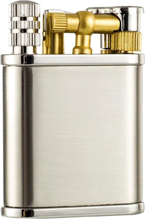Vintage Lighter Permanent Matches, Vintage Brass Lighter, Kerosene Lighter, Liquid refillable, Reusable Waterproof Match Lighter, Gift for Men(D)