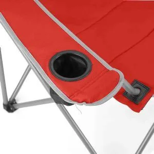 Vw Deluxe Padded Camping Chair Red OL0195