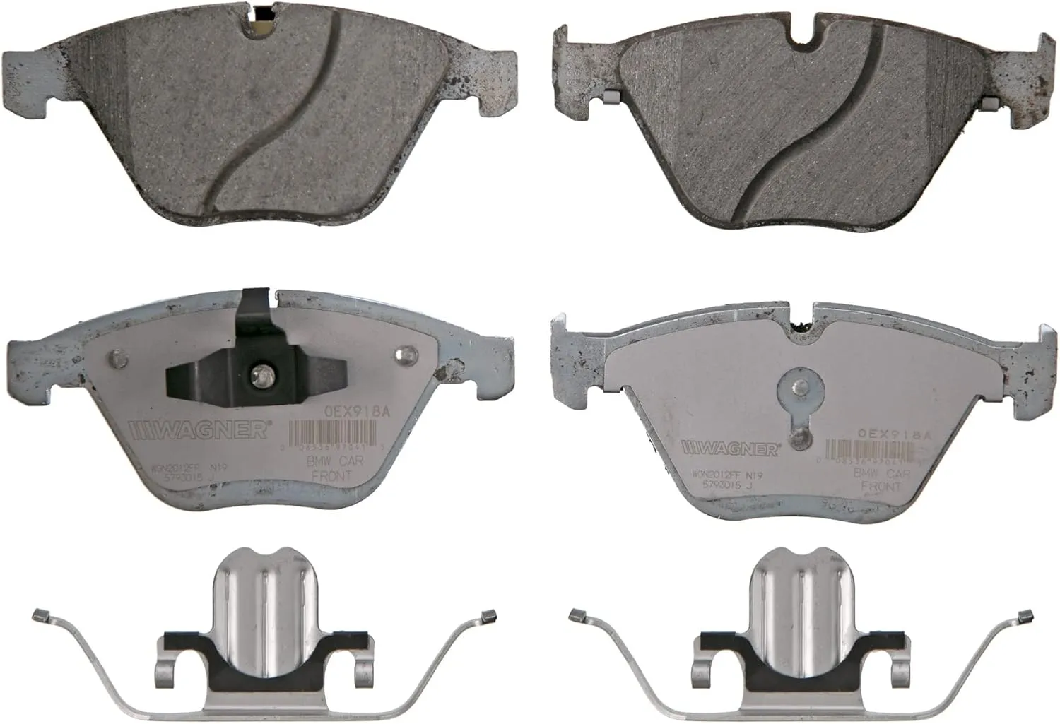 Wagner Brake OEX OEX918A Disc Brake Pad Set Premium Ceramic