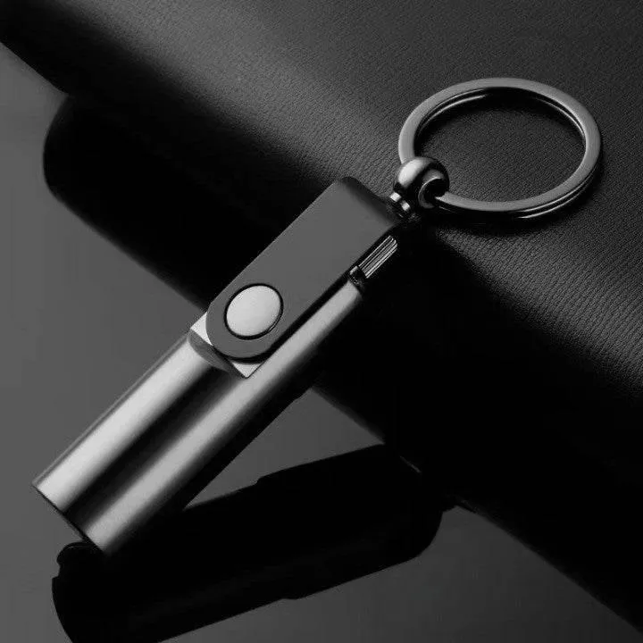 Waterproof Keychain Lighter - Compact Survival Tool